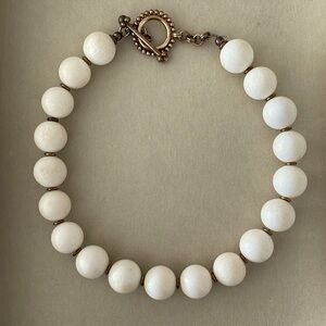 Cream Natural Coral Necklace